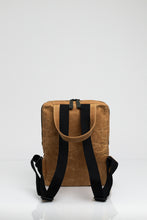 Holborn brown vintage beeswaxed cotton backpack