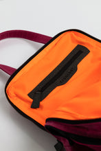 Holborn pink vintage beeswaxed cotton backpack