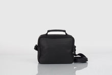 Black real leather stylish shoulder bag handbag - Bagology
