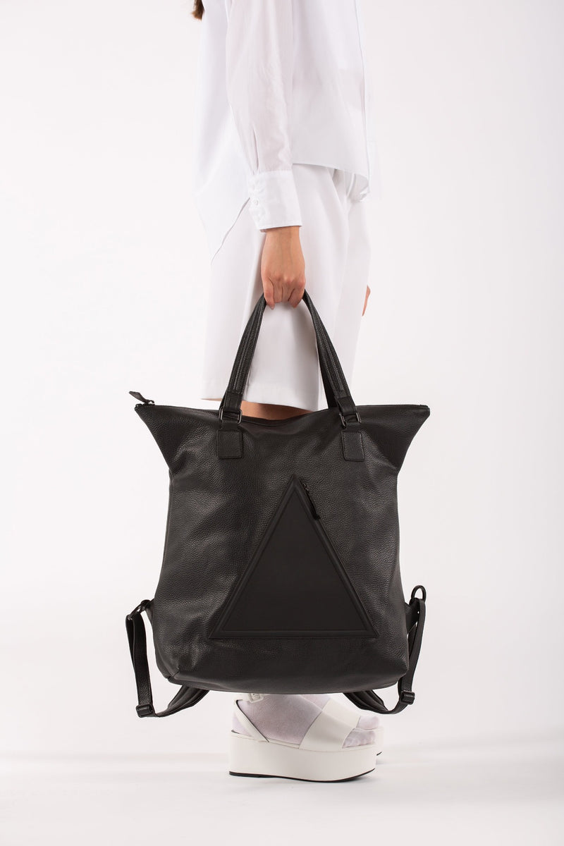 Leather urban unisex travel backpack bag - Hoxton – BAGOLOGY