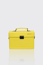 Old Street yellow leather unisex box bag